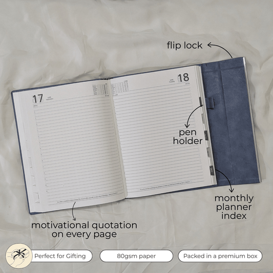 Executive Flip Lock Diary