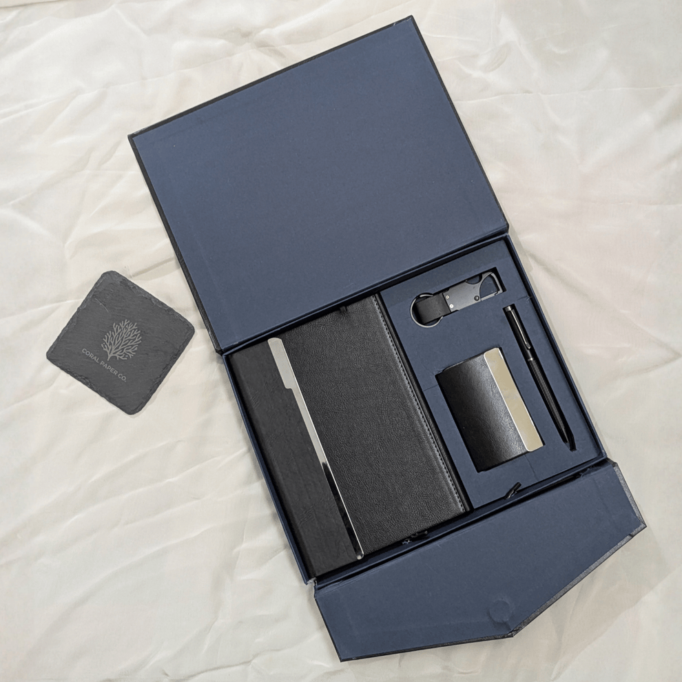 The Black and blue Workday Set – Coral Paper Co.