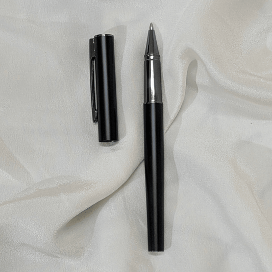Black Charcoal Roller Pen