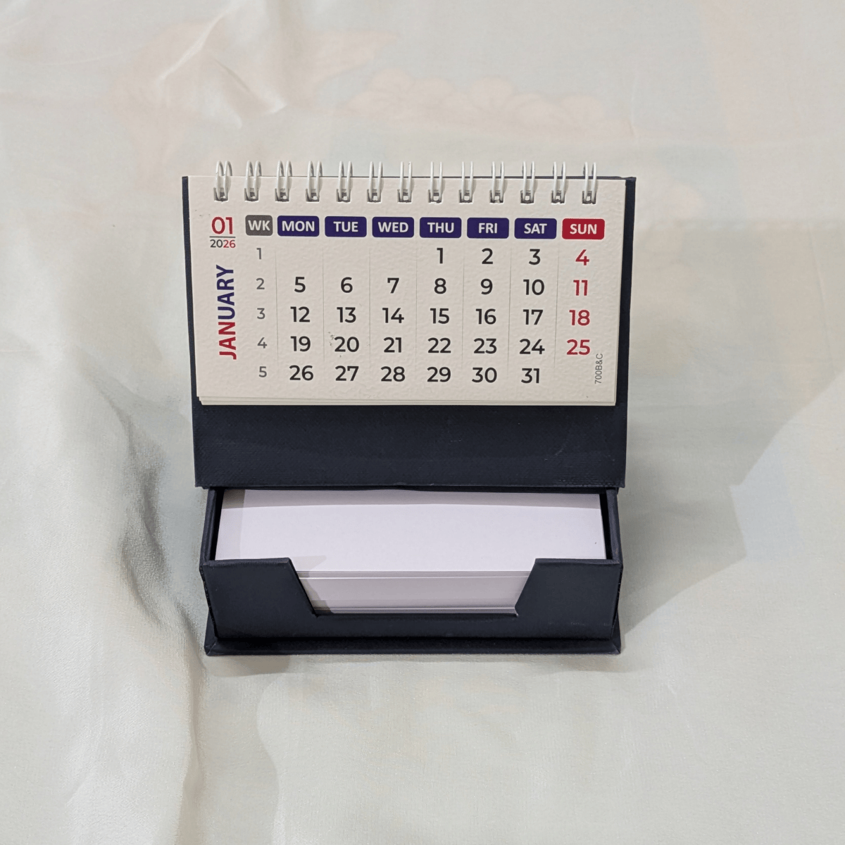 Blue Spectrum Cube Calendar