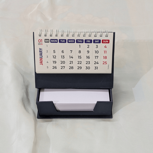 Blue Spectrum Cube Calendar