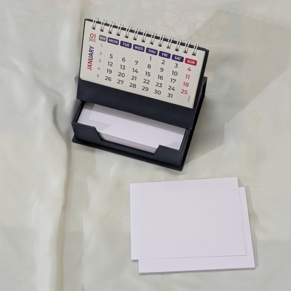 Blue Spectrum Cube Calendar