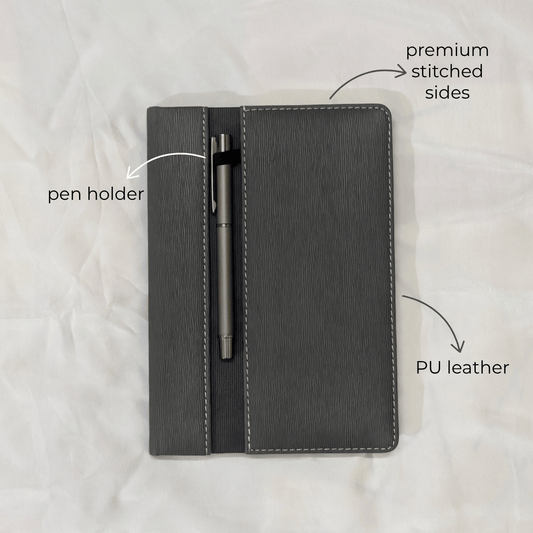 Grey Stitchline Notebook