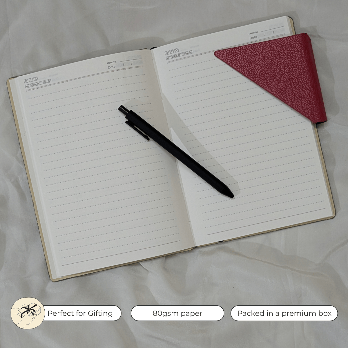 Duo-Tone Pen Notebook